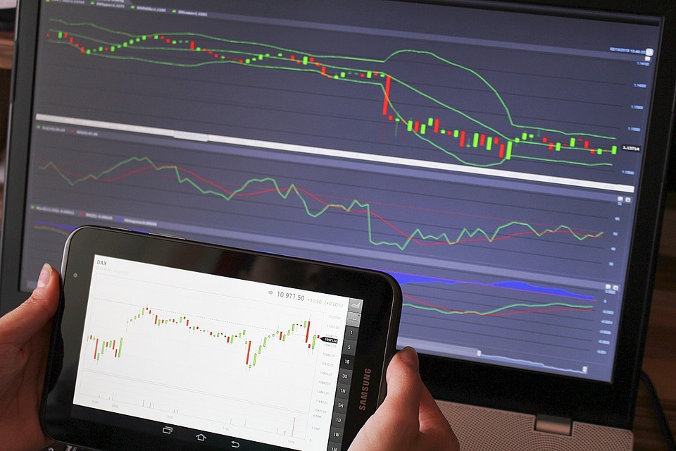 a person analyzing a Forex trading chart