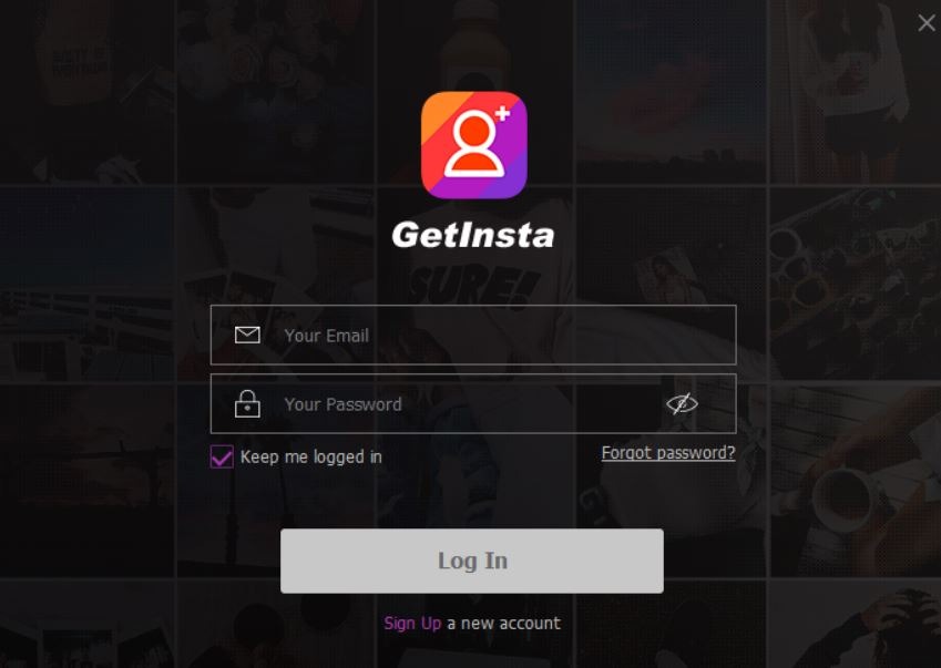 GetInsta app login