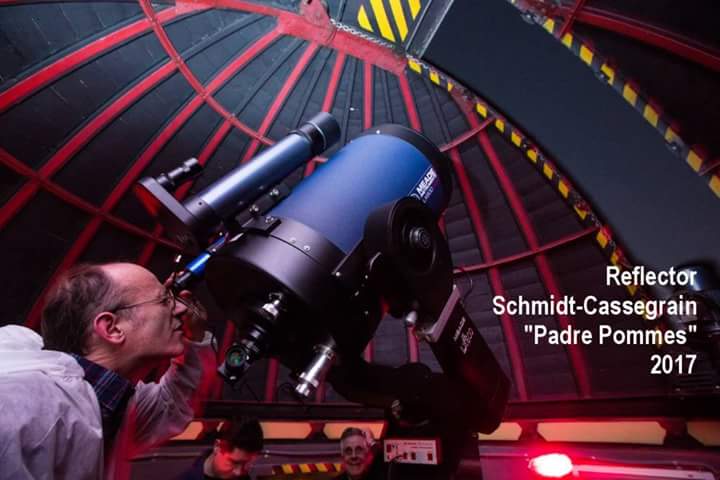 Black-and-blue-massive-telescope