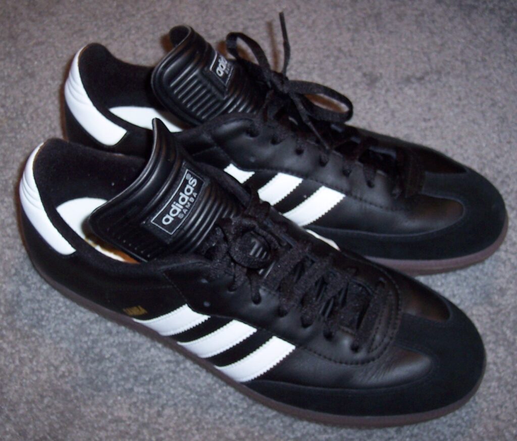 Black-Adidas-Samba-sneakers