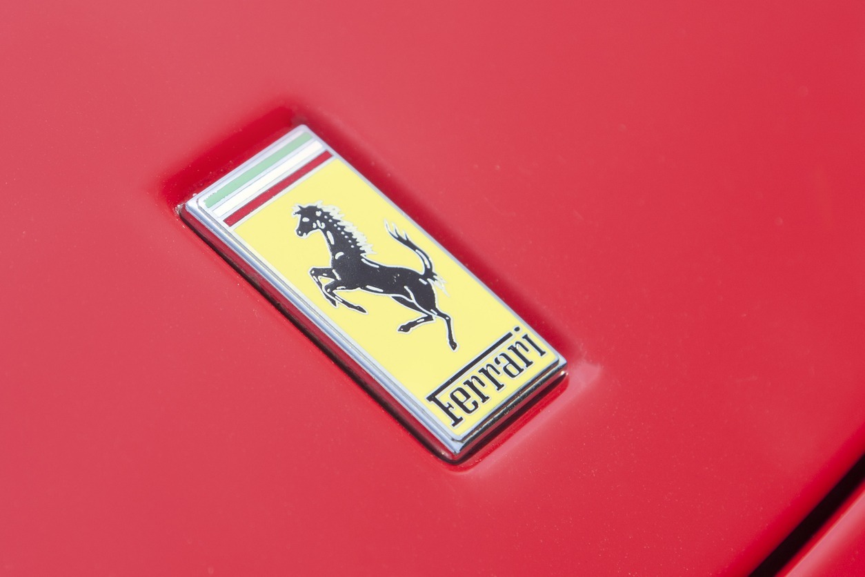 The-logo-of-Ferrari